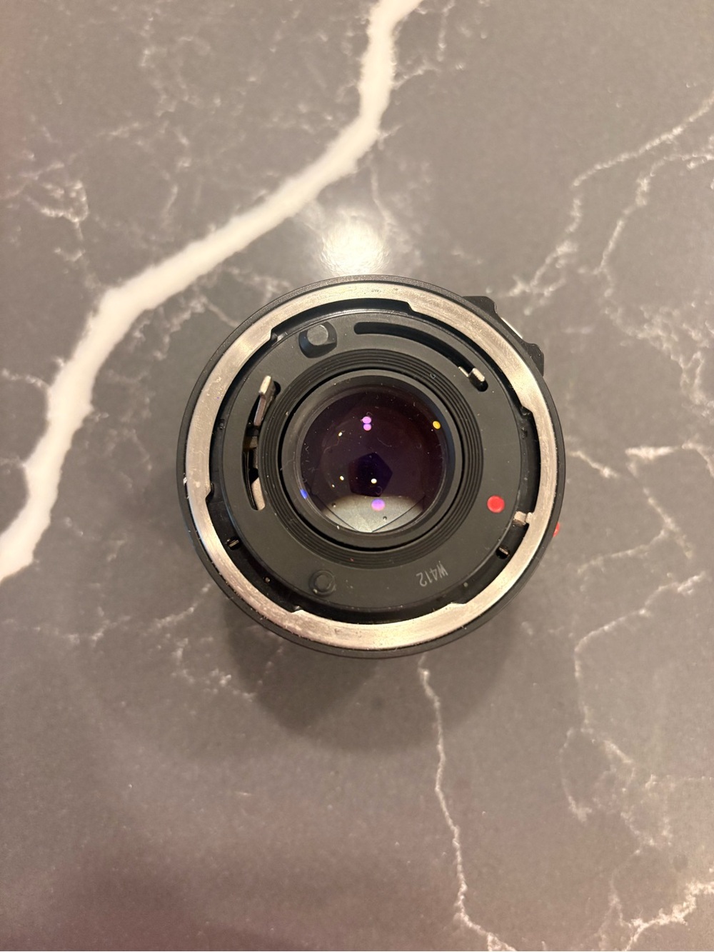 Canon Film Camera Lens - Black with Silver Mount